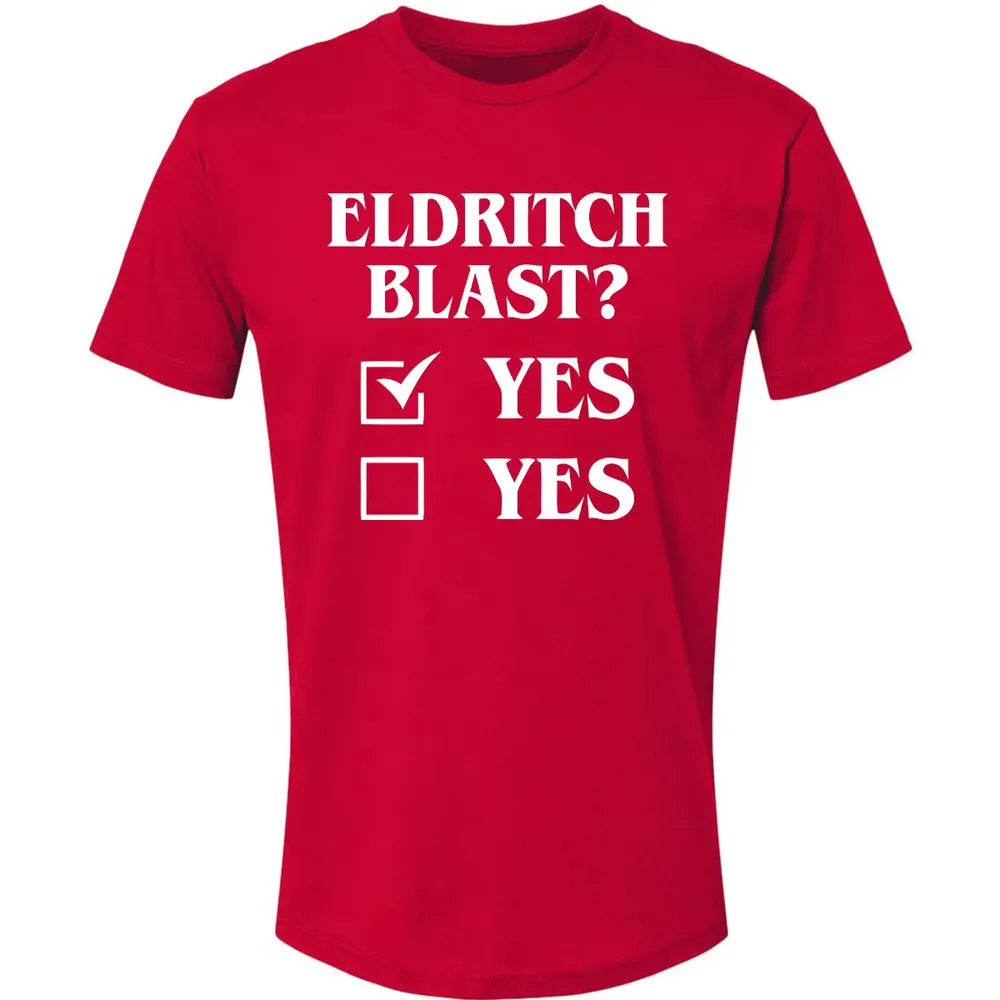 Eldritch Blast Yes Premium Unisex T-shirt - 6