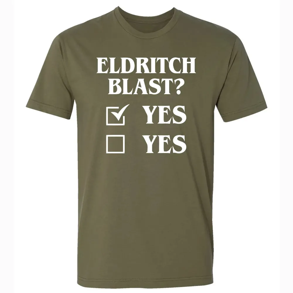 Eldritch Blast Yes Premium Unisex T-shirt - 5