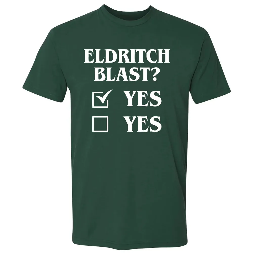 Eldritch Blast Yes Premium Unisex T-shirt - 12