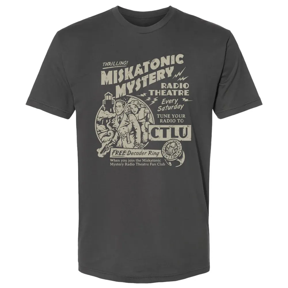 Miskatonic Mystery Premium Unisex T-shirt - 8