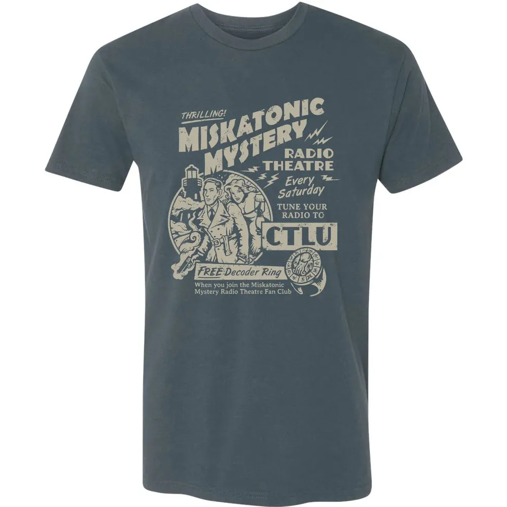 Miskatonic Mystery Premium Unisex T-shirt - 14