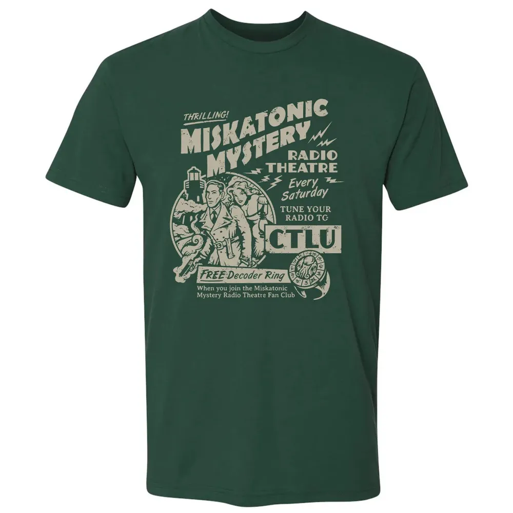 Miskatonic Mystery Premium Unisex T-shirt - 12