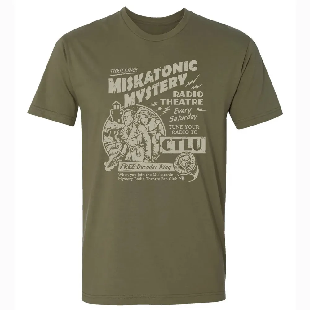 Miskatonic Mystery Premium Unisex T-shirt - 5
