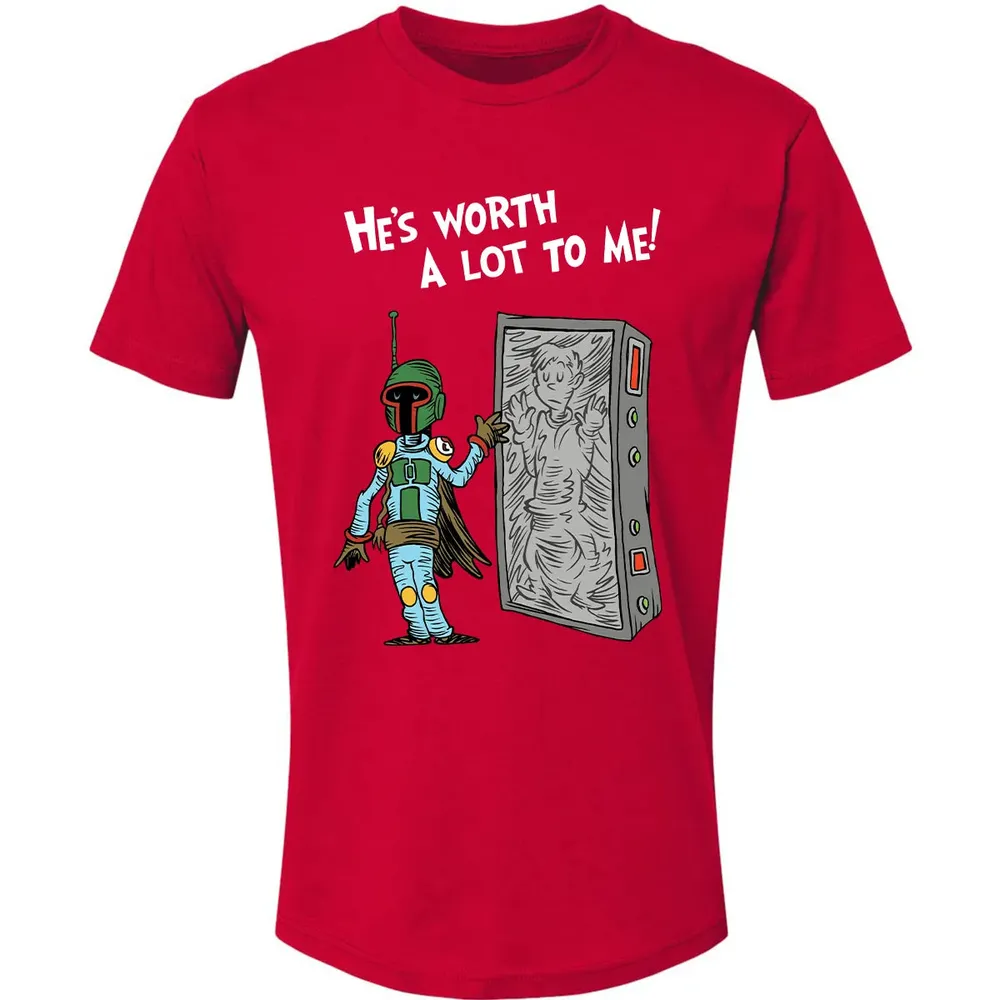 He's Worth A Lot To Me Premium Unisex T-shirt - 6