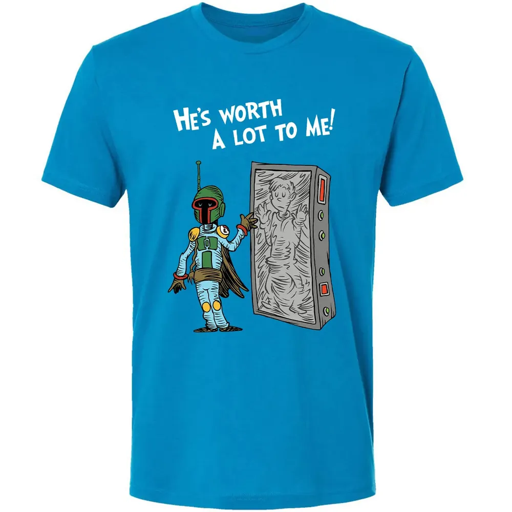 He's Worth A Lot To Me Premium Unisex T-shirt - 15
