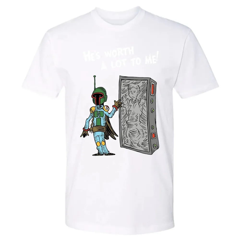He's Worth A Lot To Me Premium Unisex T-shirt - 4