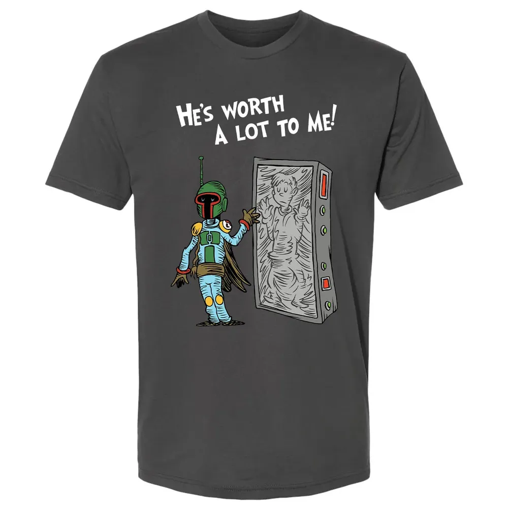 He's Worth A Lot To Me Premium Unisex T-shirt - 8