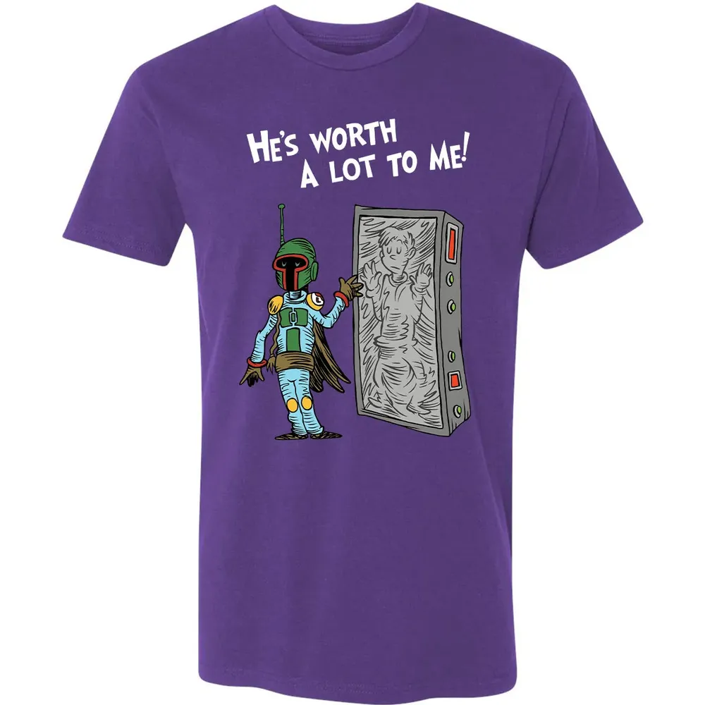 He's Worth A Lot To Me Premium Unisex T-shirt - 7