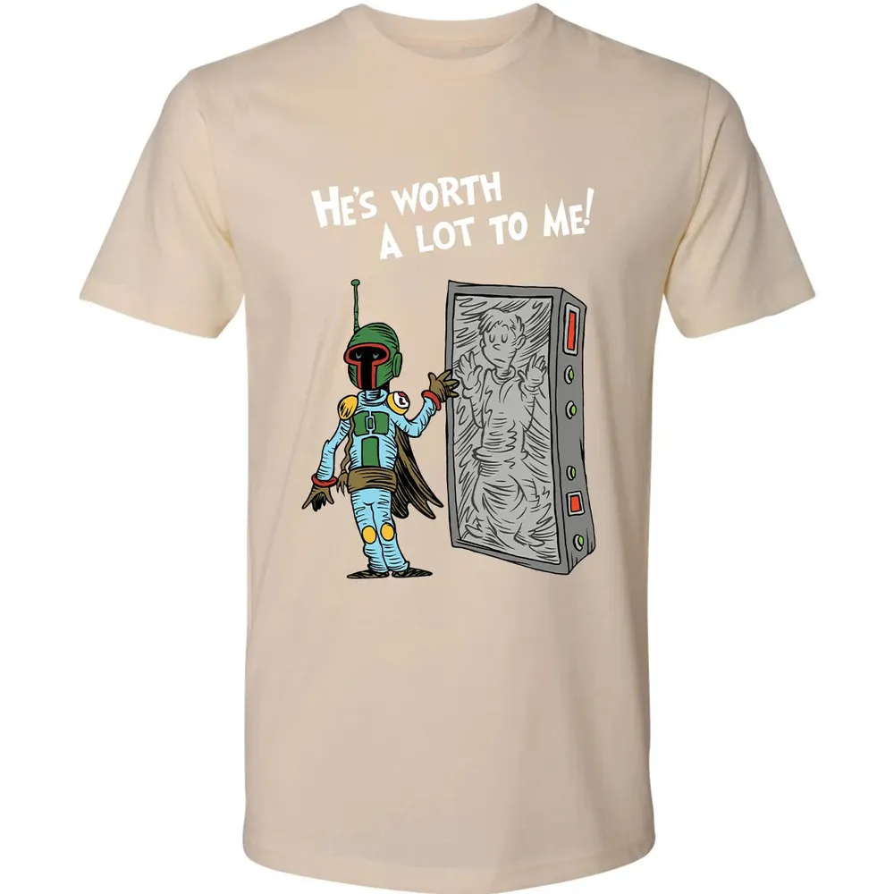 He's Worth A Lot To Me Premium Unisex T-shirt - 13