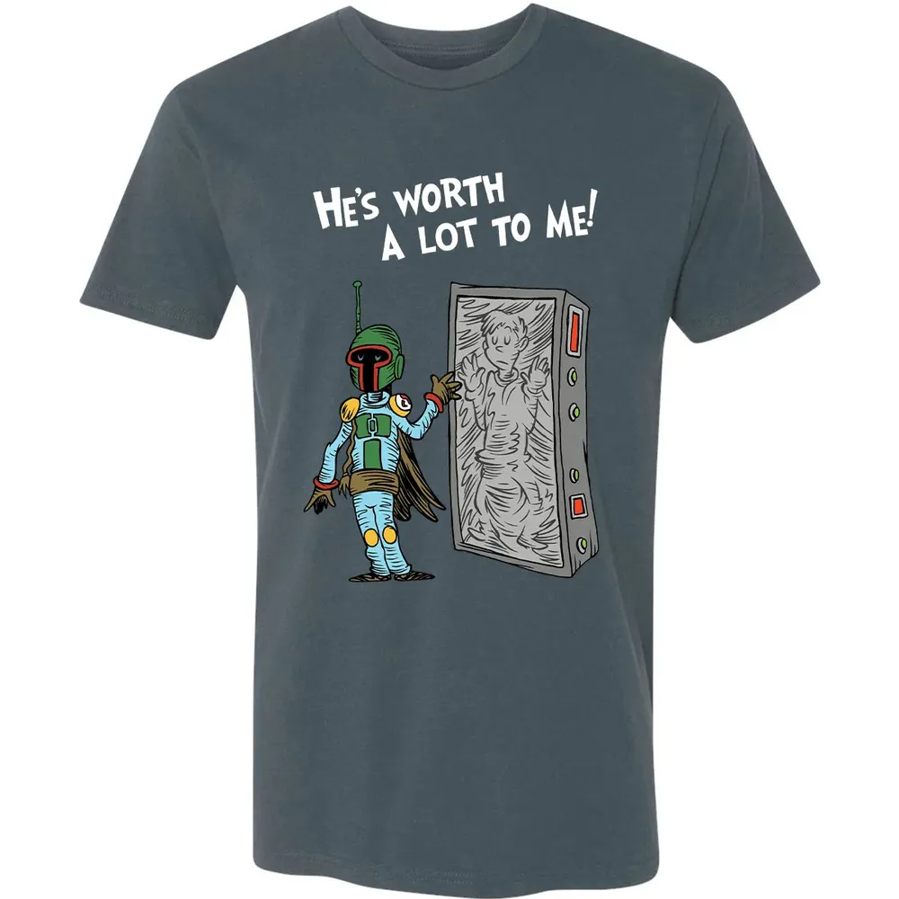 He's Worth A Lot To Me Premium Unisex T-shirt - 14