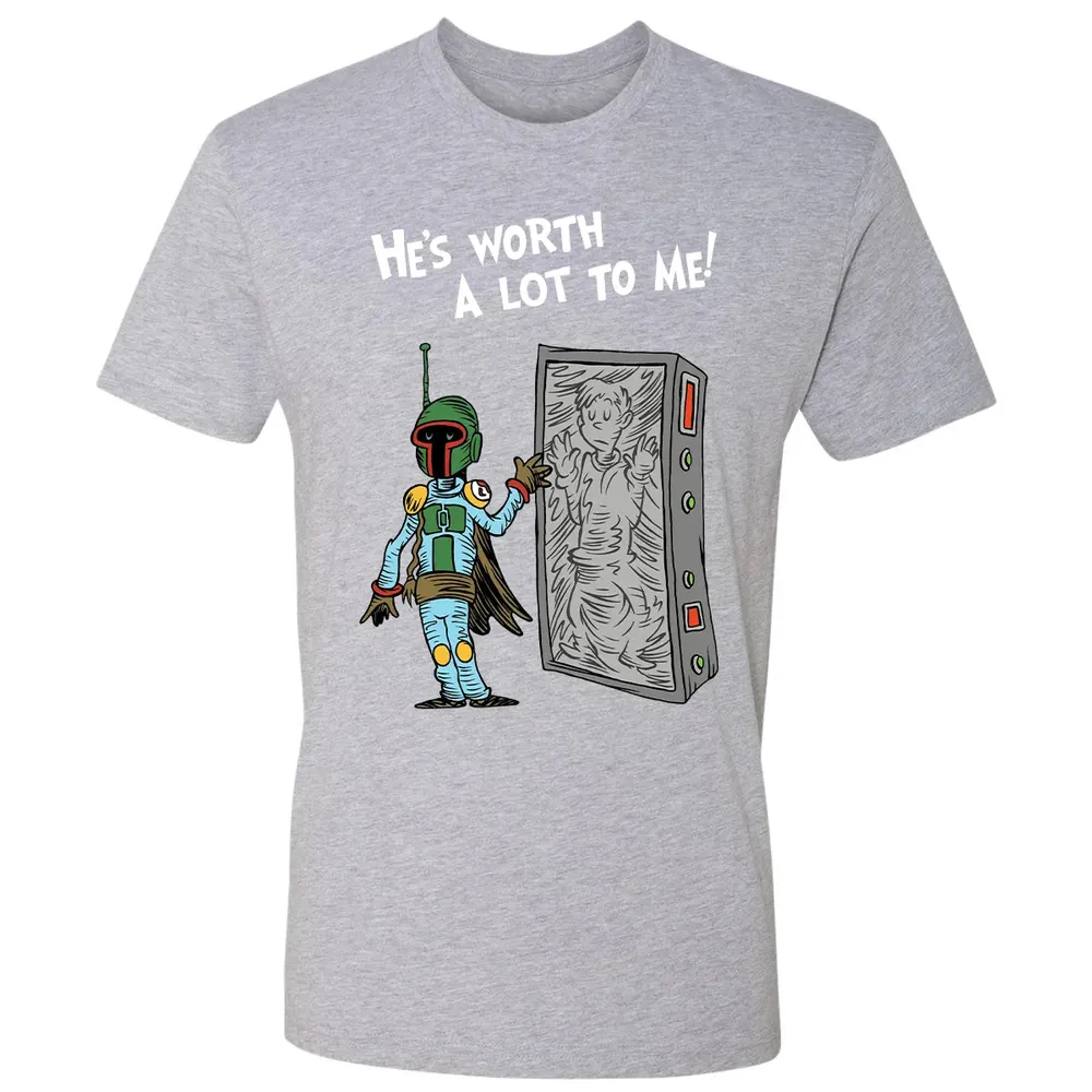 He's Worth A Lot To Me Premium Unisex T-shirt - 9