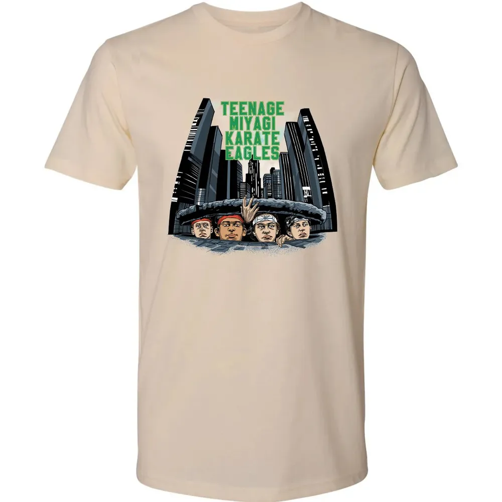 nage Miyagi Karate Eagles Premium Unisex T-shirt - 13