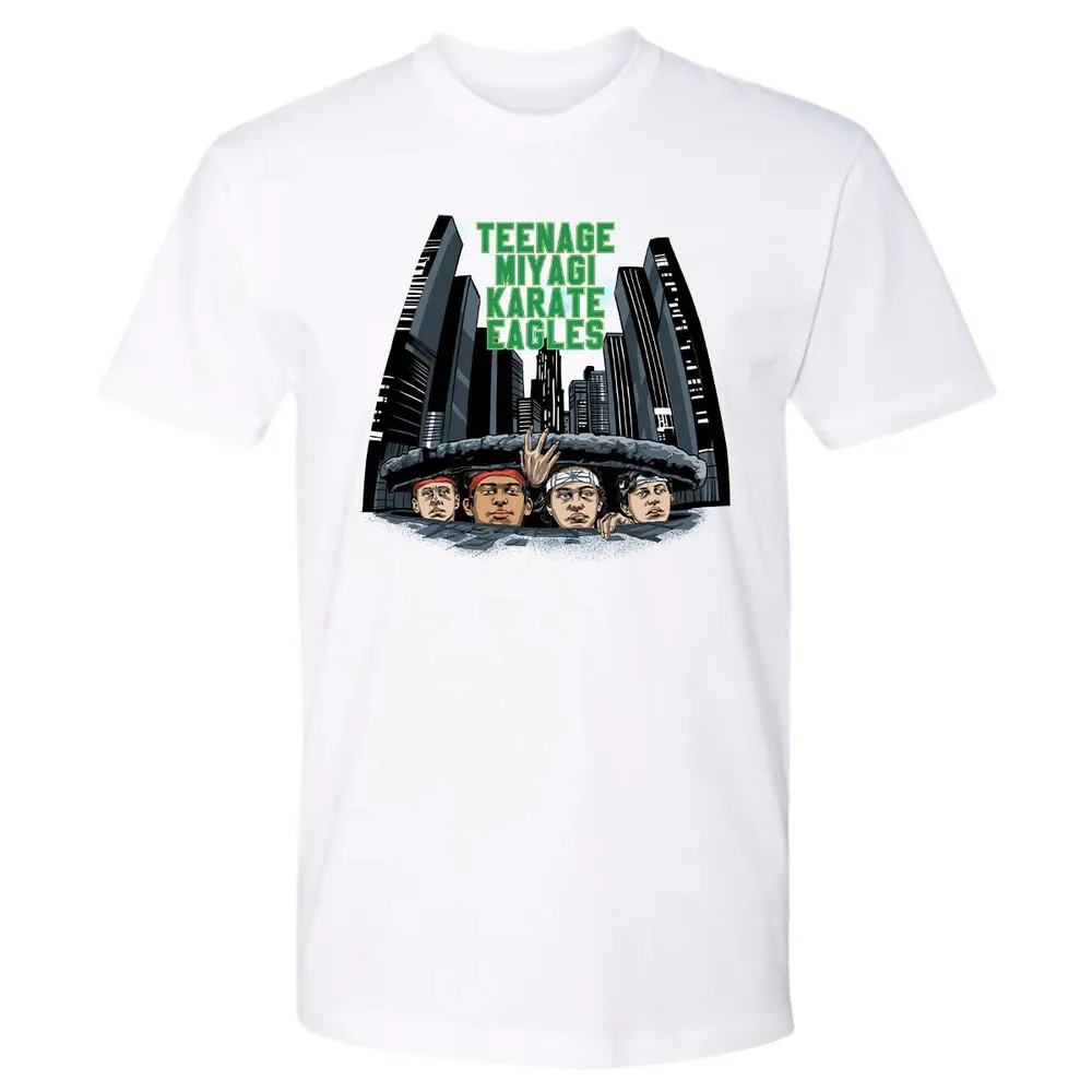 nage Miyagi Karate Eagles Premium Unisex T-shirt - 4