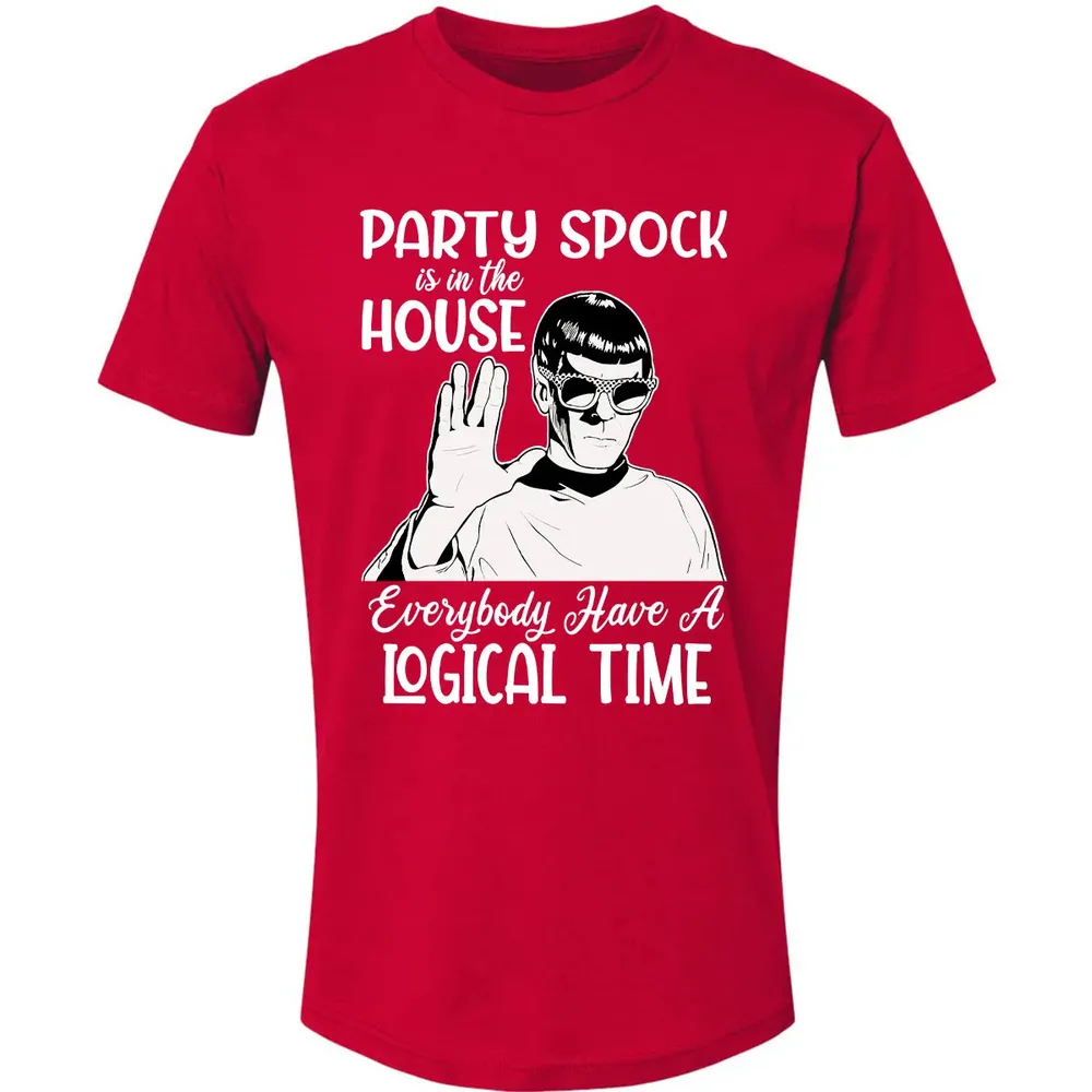 Party spock is in the house Premium Unisex T-shirt - 6
