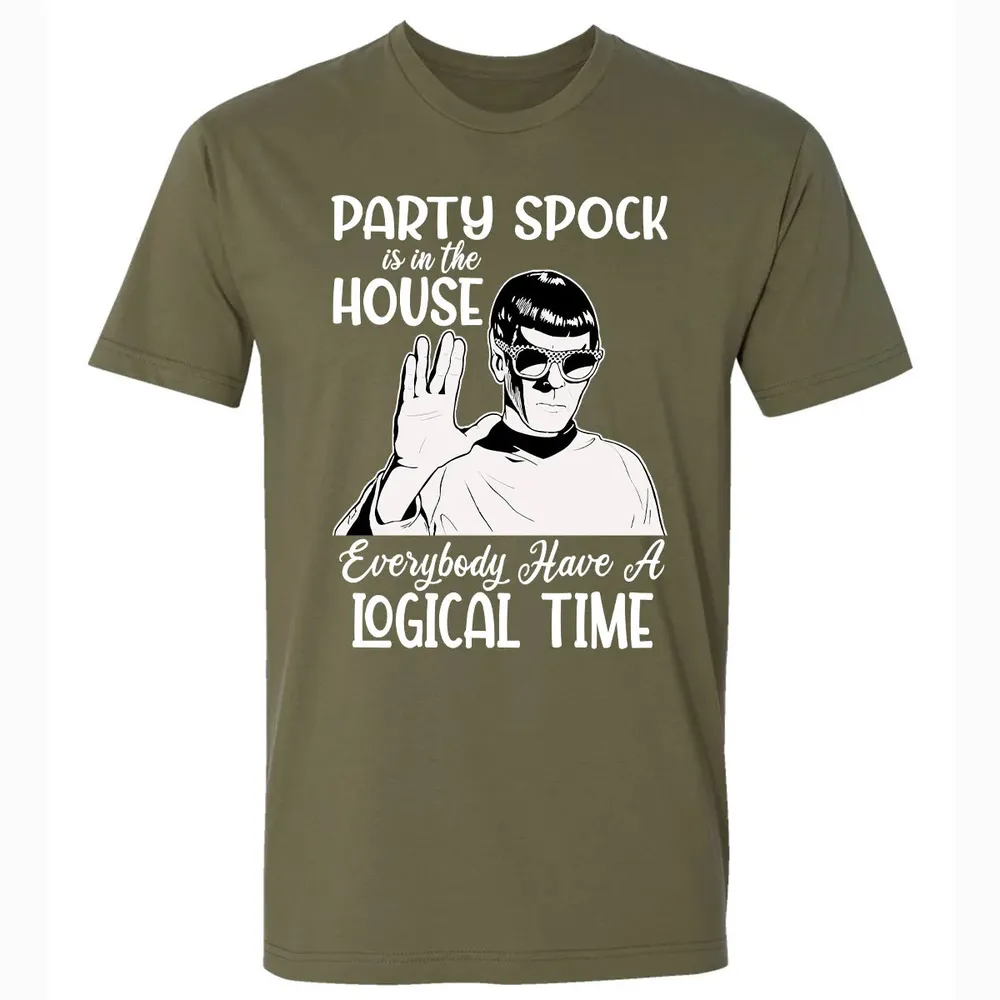 Party spock is in the house Premium Unisex T-shirt - 5