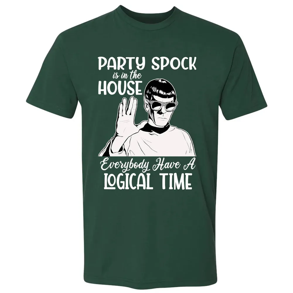 Party spock is in the house Premium Unisex T-shirt - 12