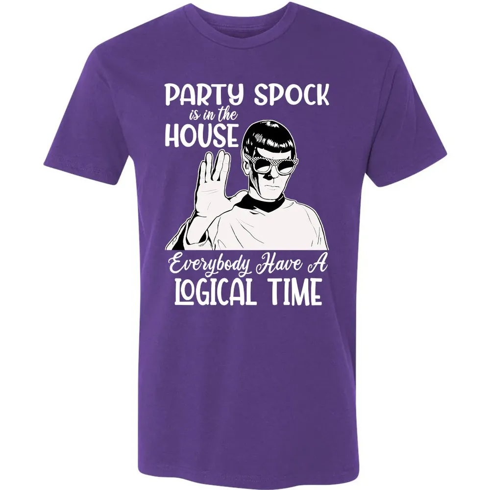 Party spock is in the house Premium Unisex T-shirt - 7