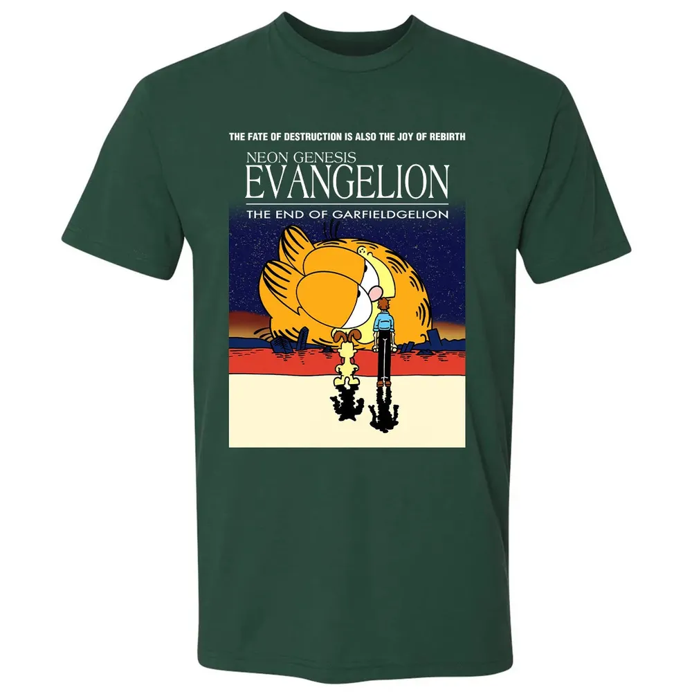 The End Of Garfieldgelion Premium Unisex T-shirt - 12