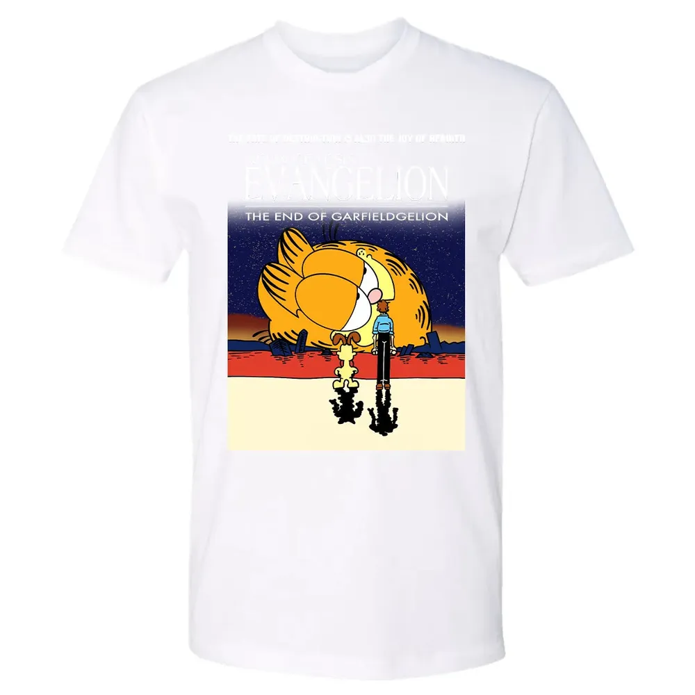 The End Of Garfieldgelion Premium Unisex T-shirt - 4