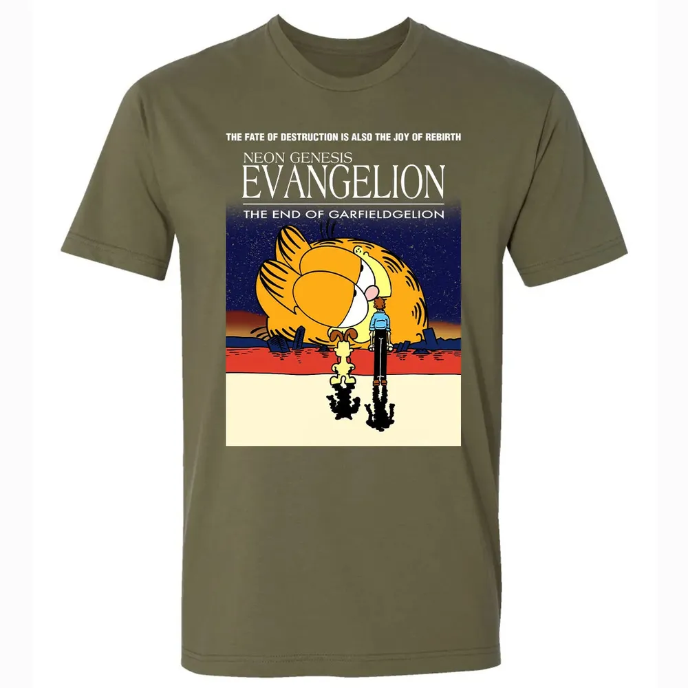 The End Of Garfieldgelion Premium Unisex T-shirt - 5