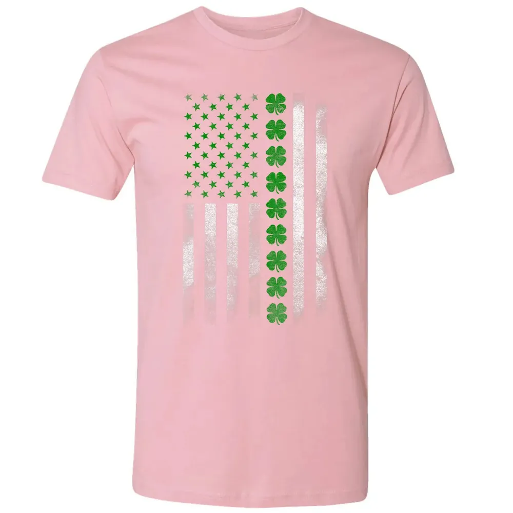 St. Patricks Day IRISH AMERICAN FLAG T- Premium Unisex T-shirt - 3