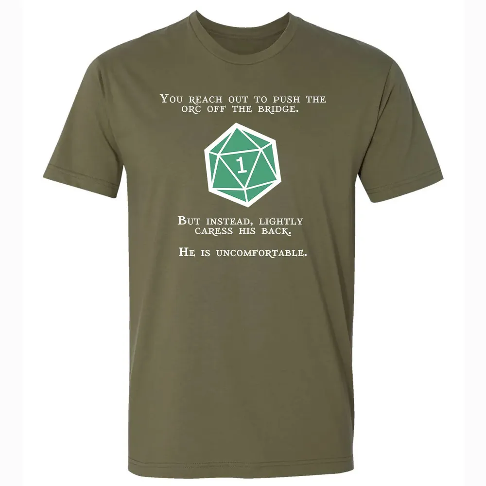 Natural 1   Orc Premium Unisex T-shirt - 5