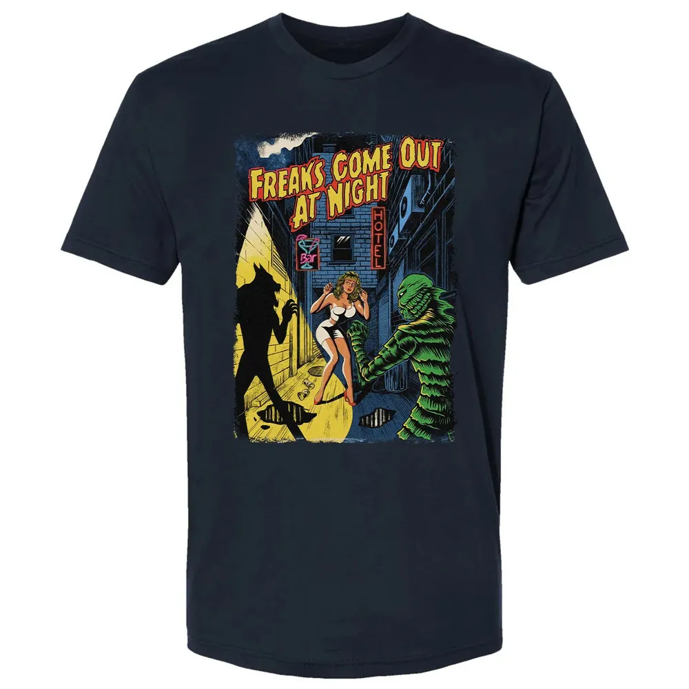 Freaks Come Out At Night Premium Unisex T-shirt - 2