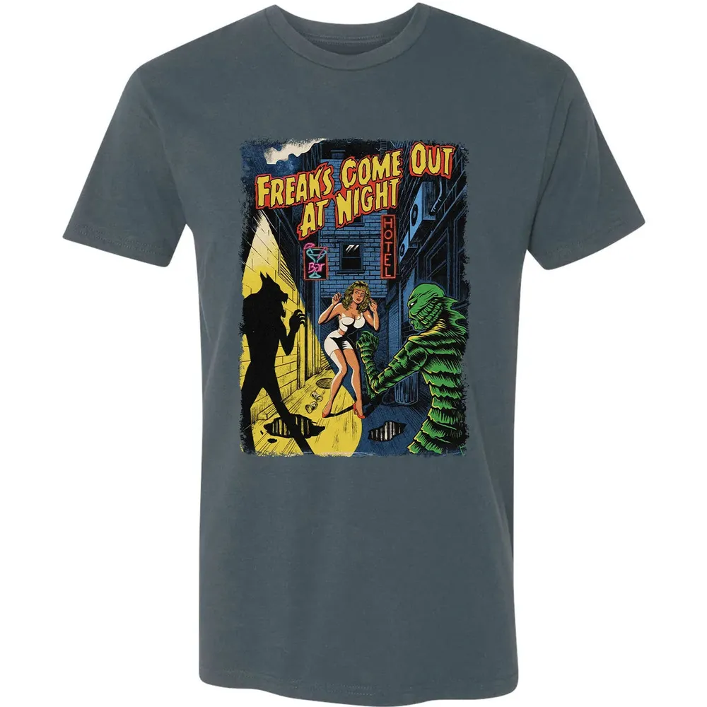 Freaks Come Out At Night Premium Unisex T-shirt - 14