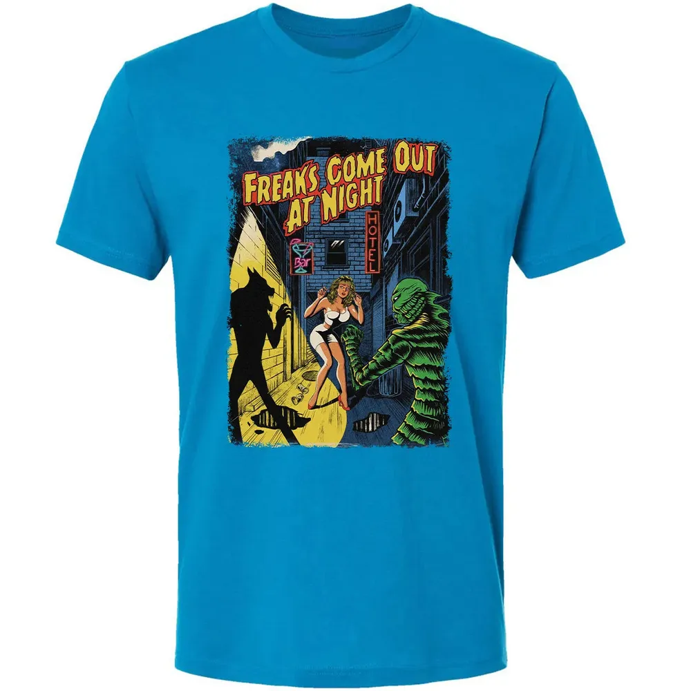 Freaks Come Out At Night Premium Unisex T-shirt - 15
