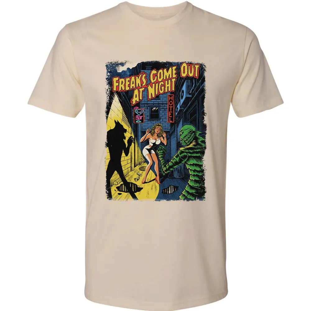 Freaks Come Out At Night Premium Unisex T-shirt - 13