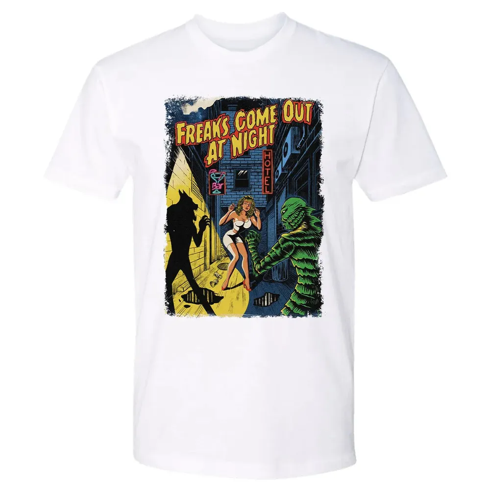 Freaks Come Out At Night Premium Unisex T-shirt - 4
