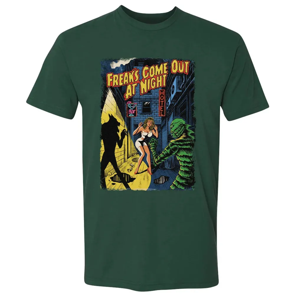 Freaks Come Out At Night Premium Unisex T-shirt - 12