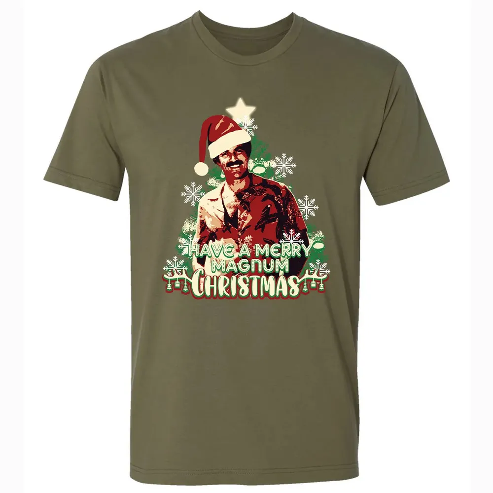 Merry Magnum Xmas Premium Unisex T-shirt - 5