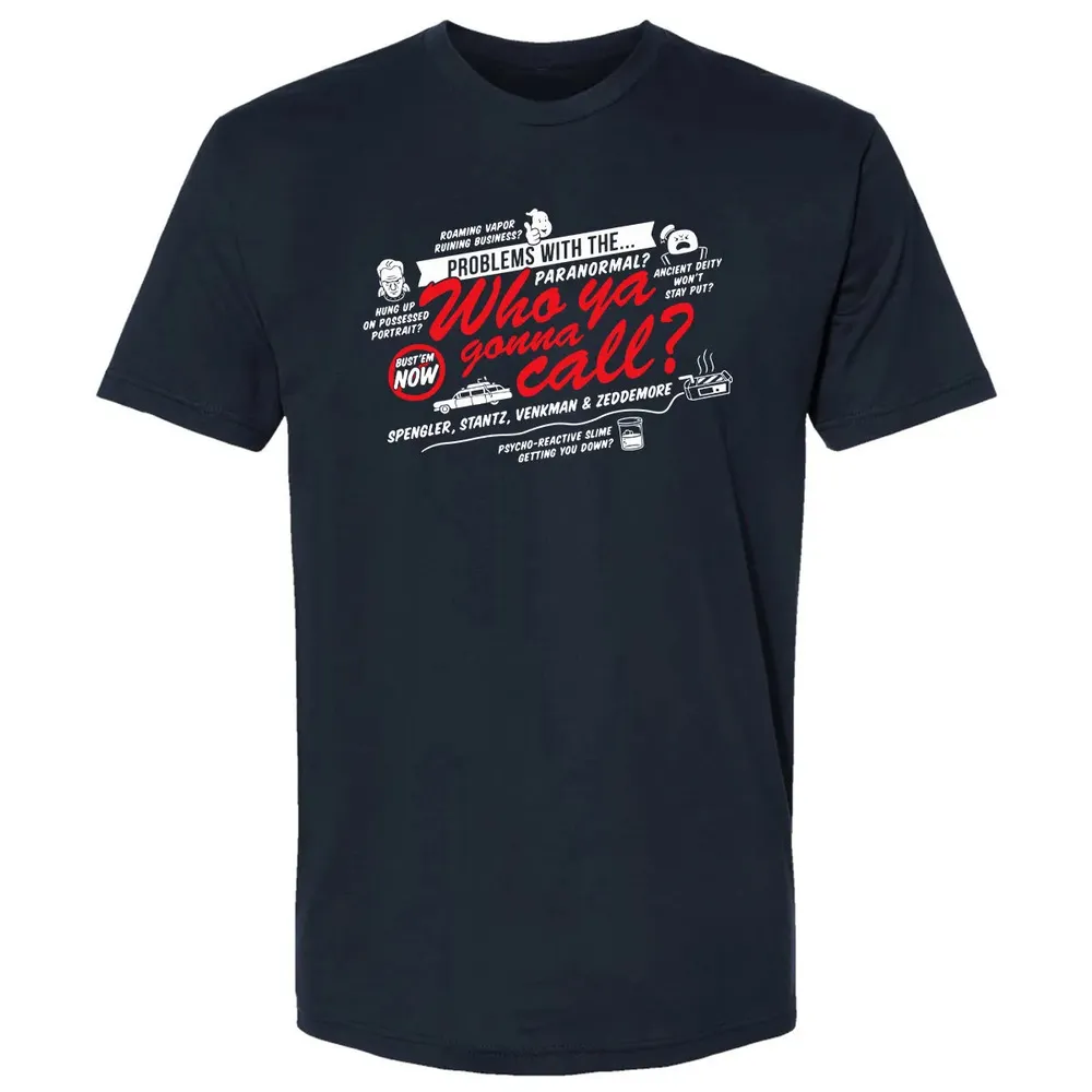 Who ya gonna call? Premium Unisex T-shirt - 2