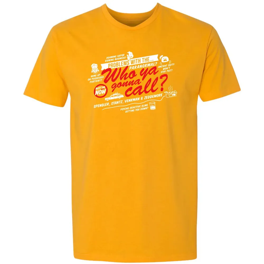 Who ya gonna call? Premium Unisex T-shirt - 11