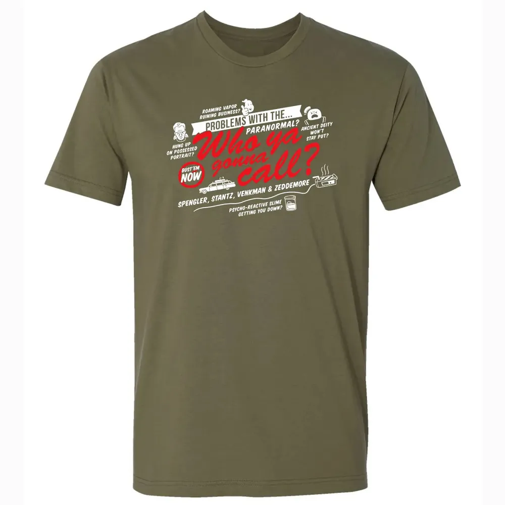 Who ya gonna call? Premium Unisex T-shirt - 5