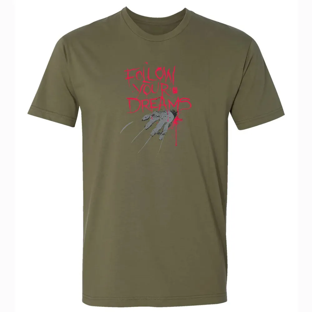 Follow Your Dreams Horror Premium Unisex T-shirt - 5