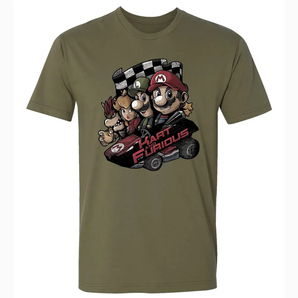 Kart and Furious Premium Unisex T-shirt - 5