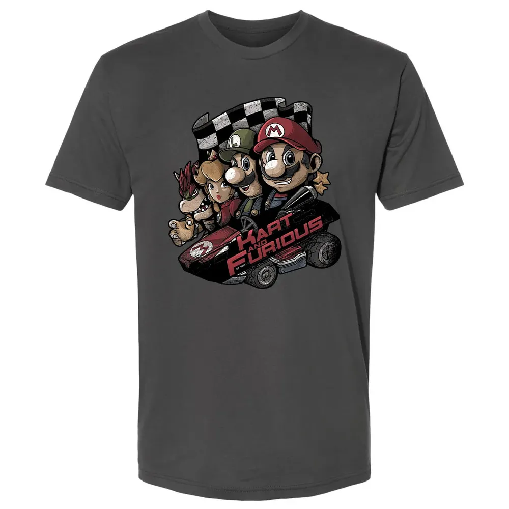 Kart and Furious Premium Unisex T-shirt - 8