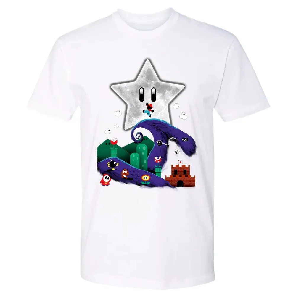 Mario In The Nightmare Premium Unisex T-shirt - 4