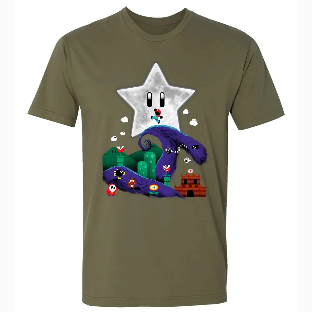 Mario In The Nightmare Premium Unisex T-shirt - 5