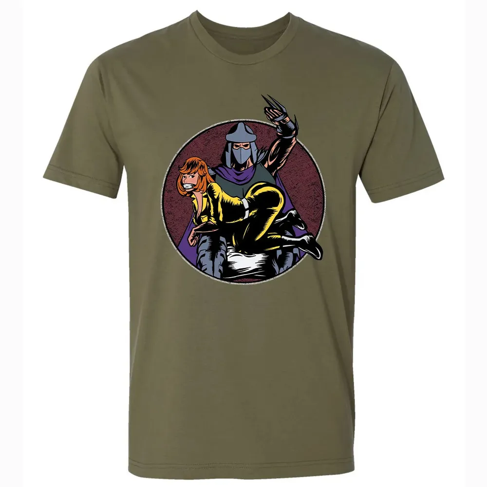 Shredder and April Premium Unisex T-shirt - 5