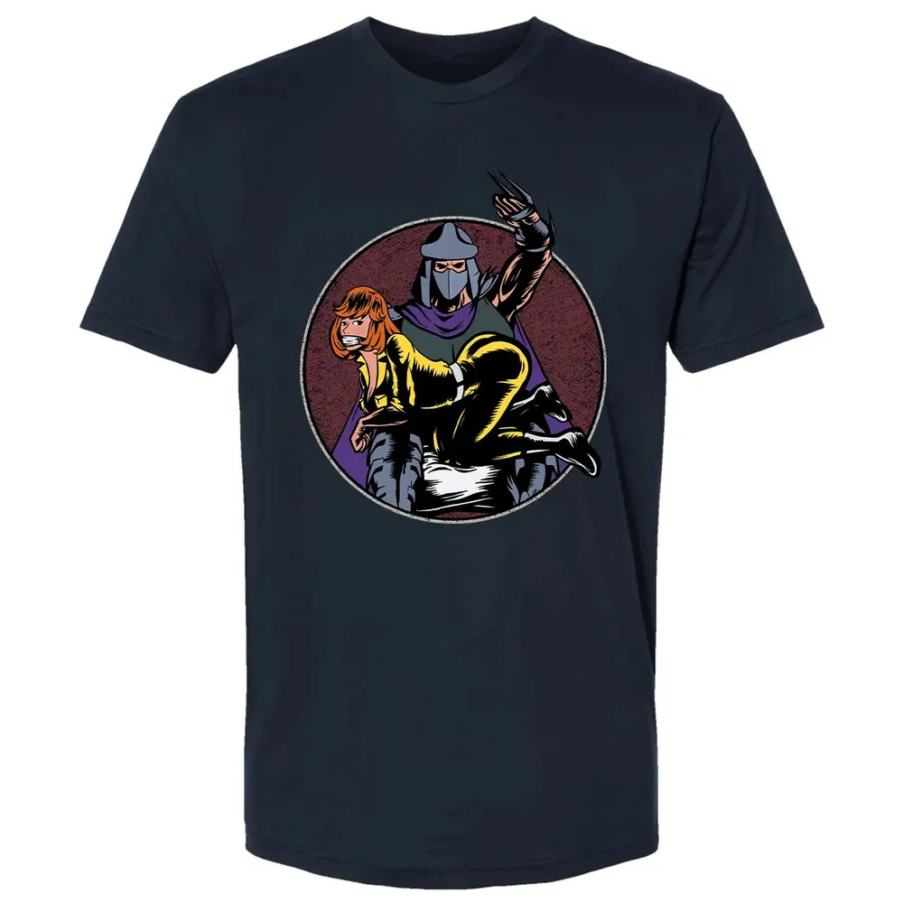 Shredder and April Premium Unisex T-shirt - 2