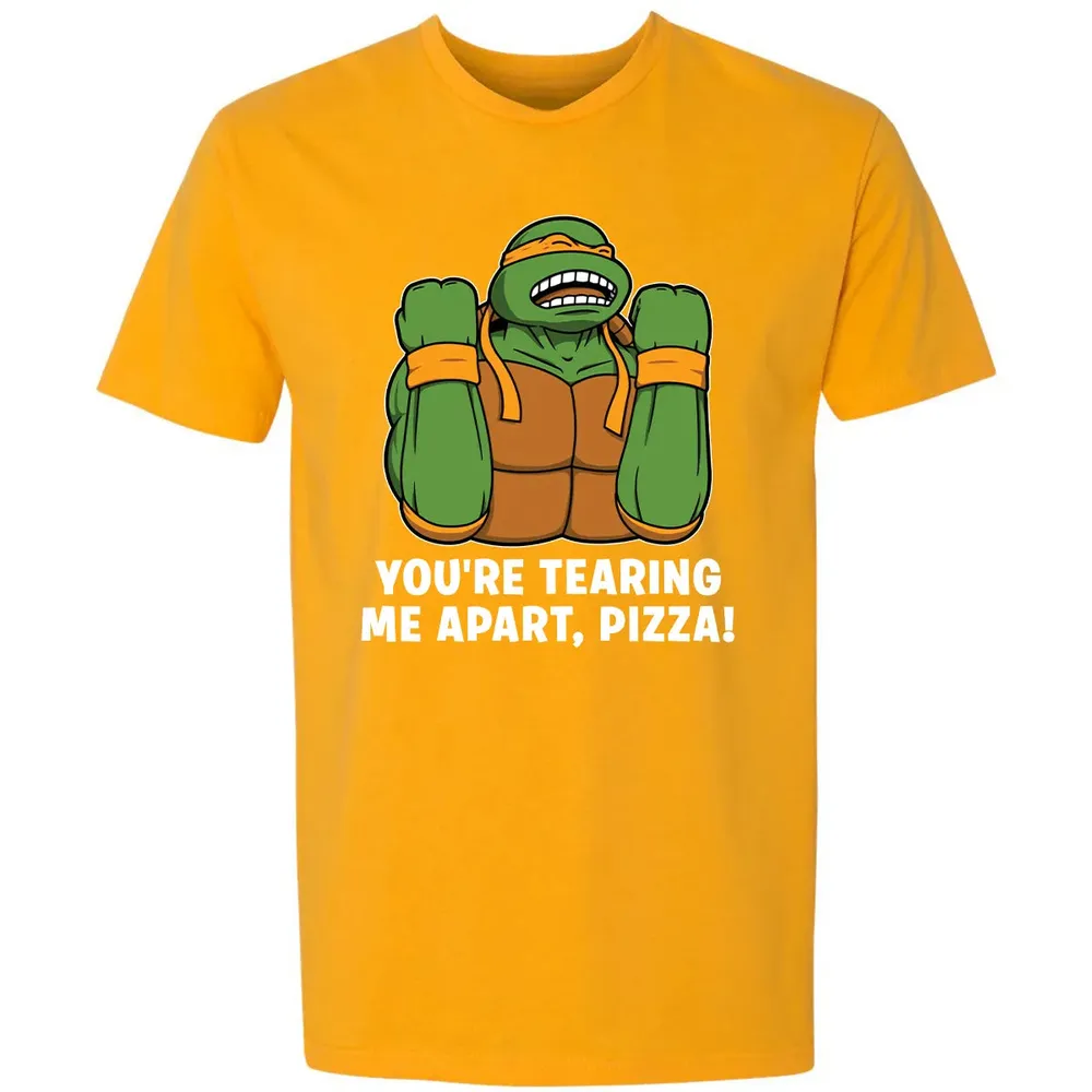 Tearing Me Apart Pizza Premium Unisex T-shirt - 11