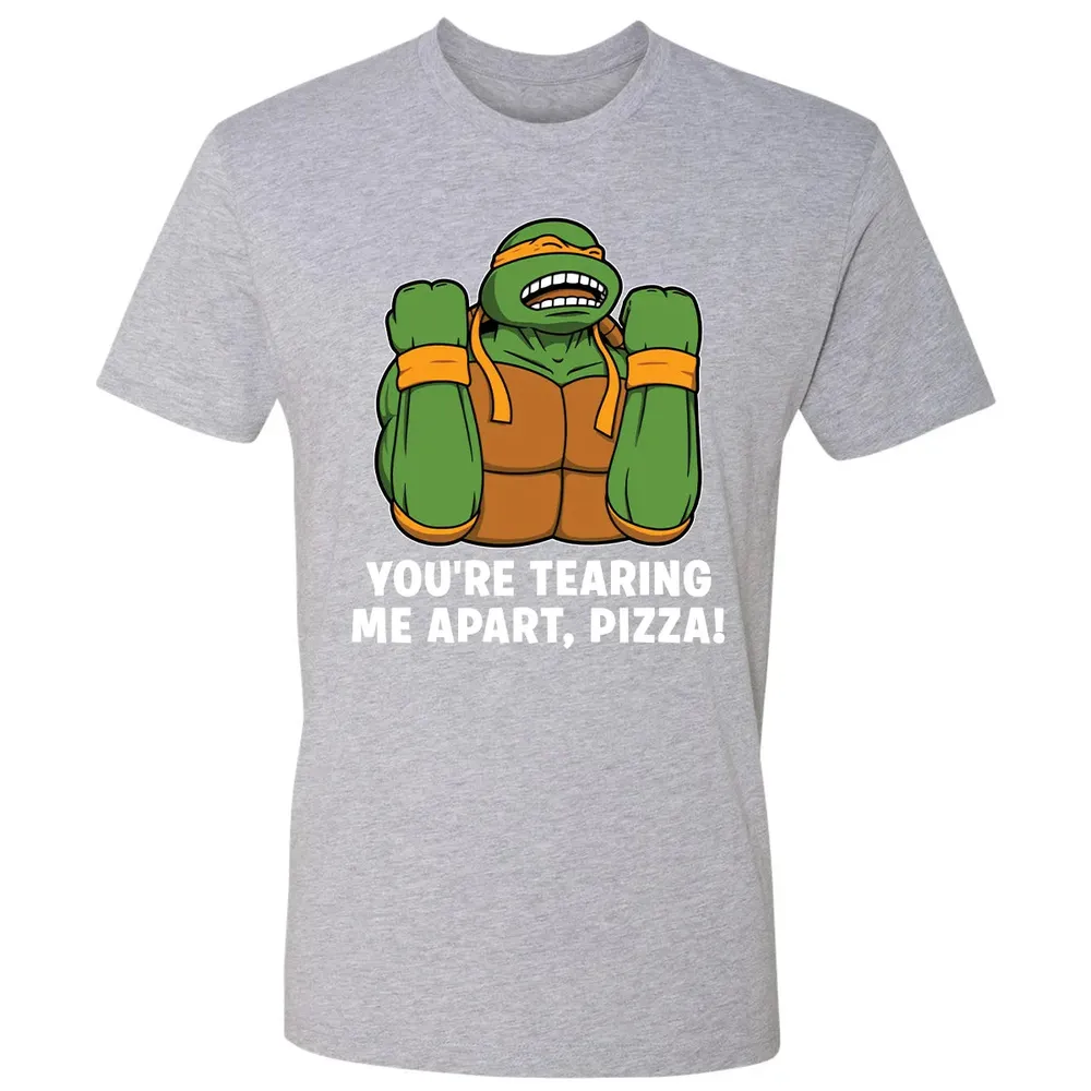 Tearing Me Apart Pizza Premium Unisex T-shirt - 9
