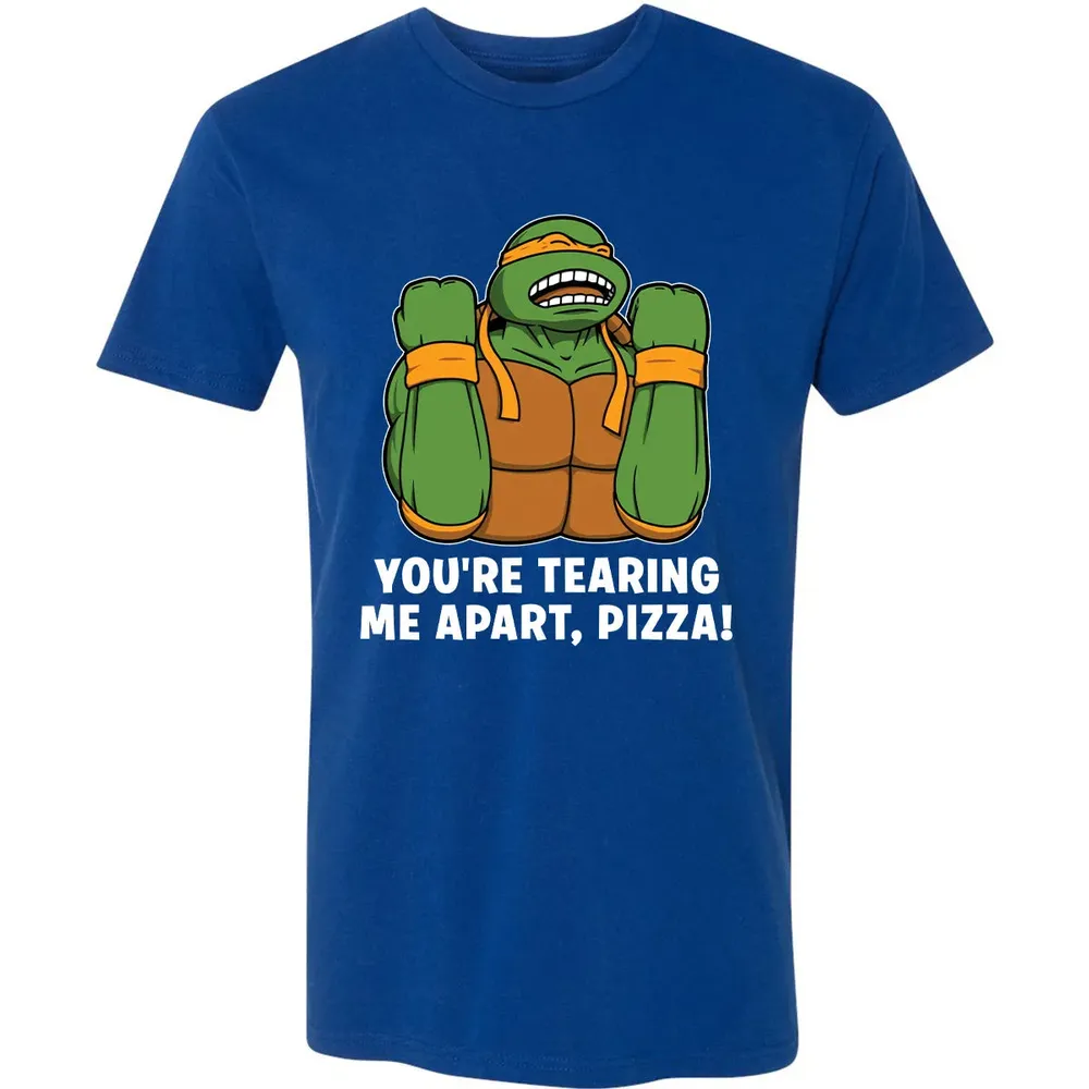 Tearing Me Apart Pizza Premium Unisex T-shirt - 10
