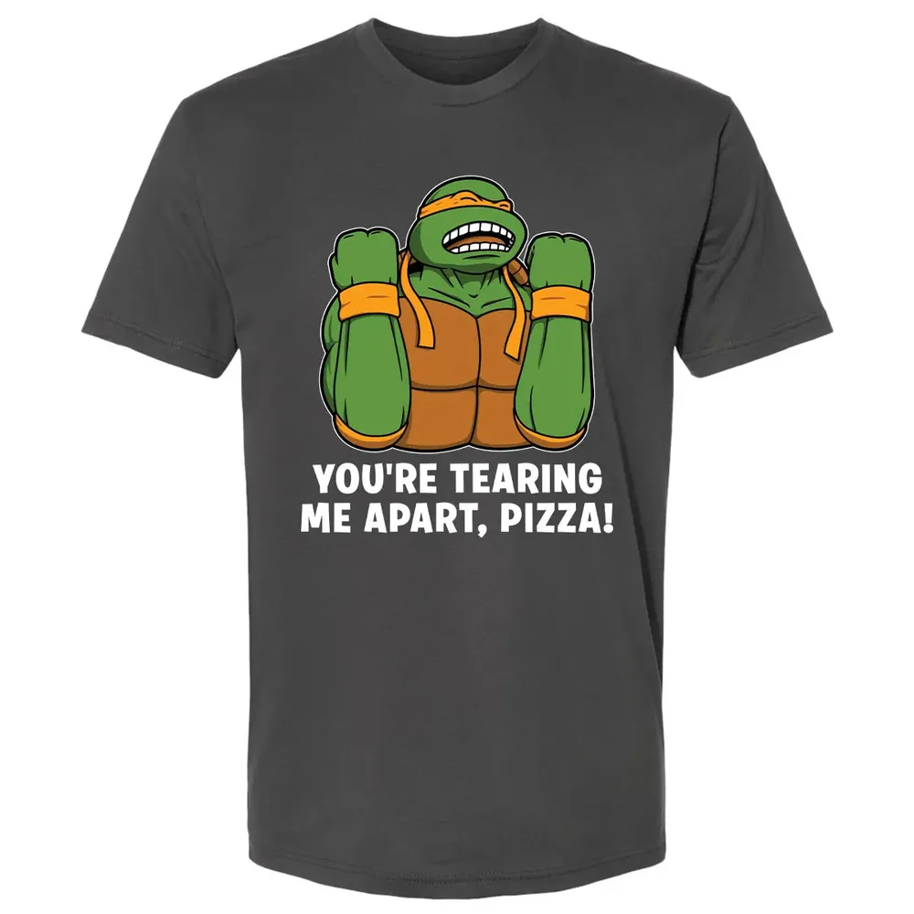 Tearing Me Apart Pizza Premium Unisex T-shirt - 8