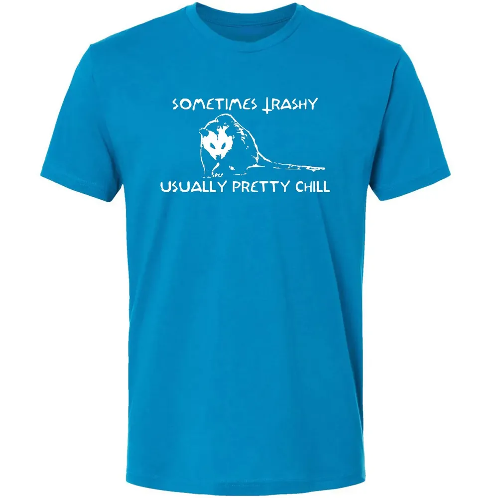 Sometimes Trashy Usually Pretty Chill Premium Unisex T-shirt - 15
