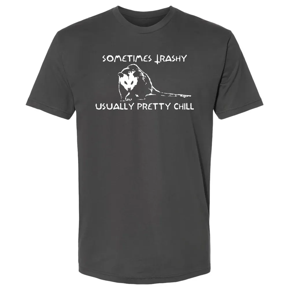 Sometimes Trashy Usually Pretty Chill Premium Unisex T-shirt - 8