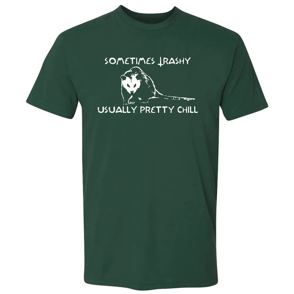 Sometimes Trashy Usually Pretty Chill Premium Unisex T-shirt - 12